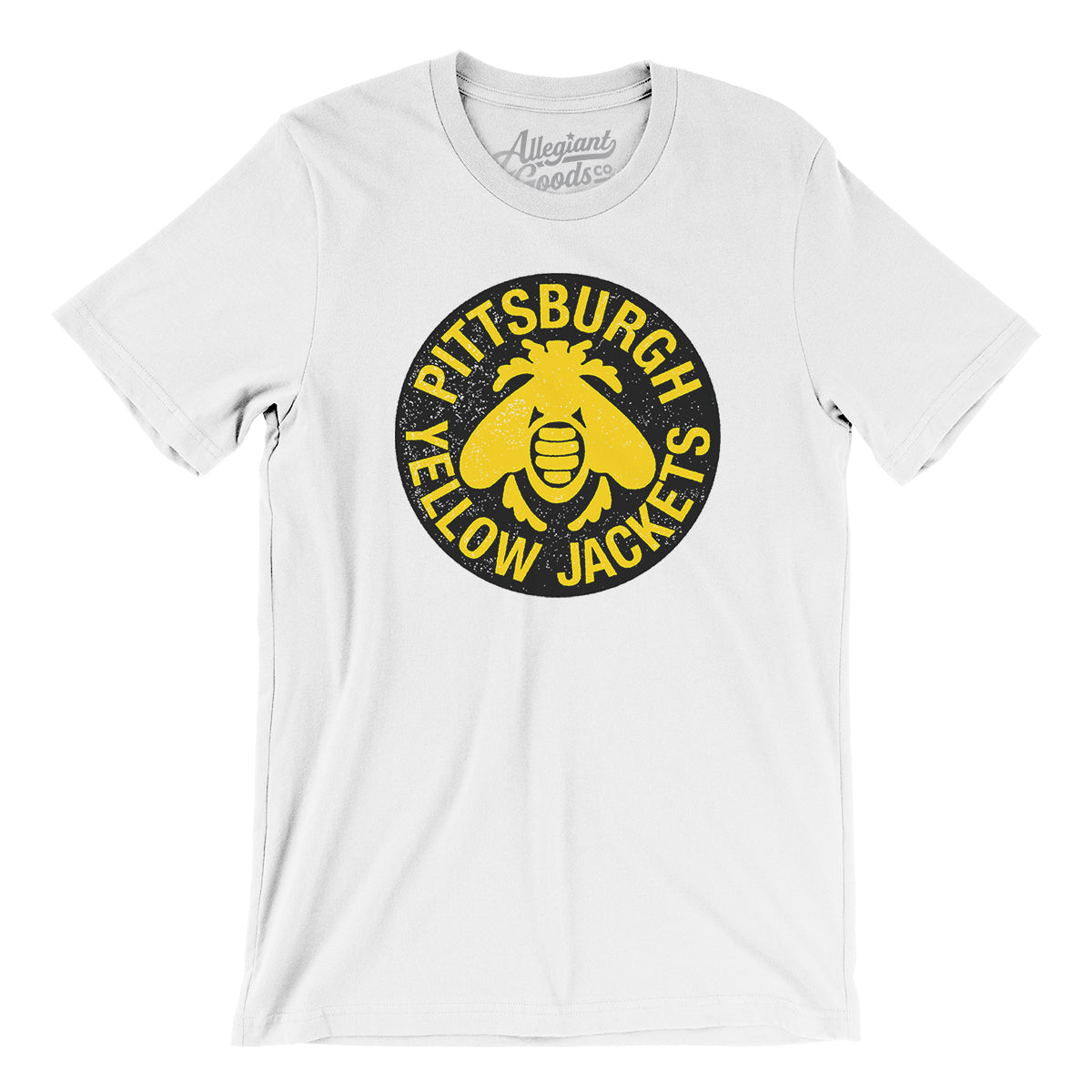 Pittsburgh Yellow Jackets 1915 custom hockey tee / Backpage Press