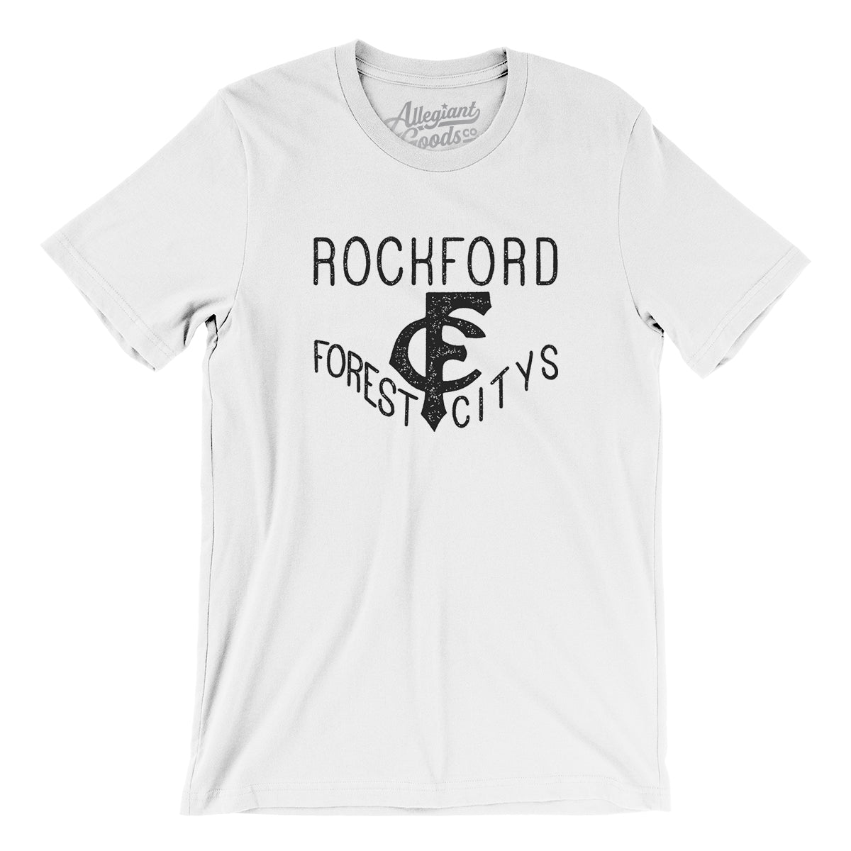 on Demand Rockford Cubbies Baseball Unisex Retro T-Shirt Ash / S