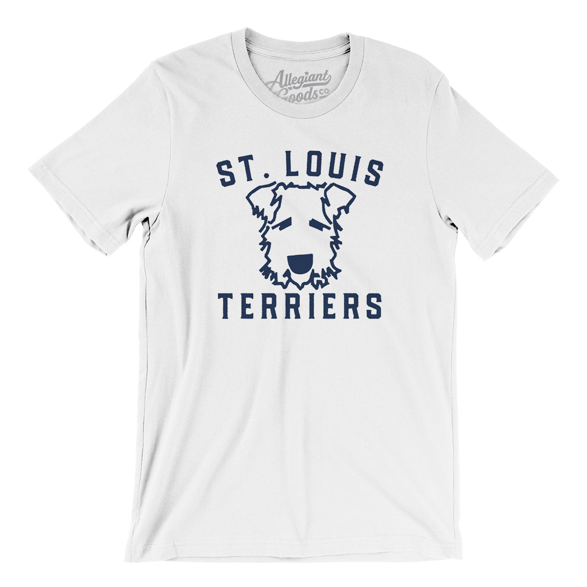 St. Louis Terriers Baseball T-Shirt | Allegiant Goods Co. Red / 2XL