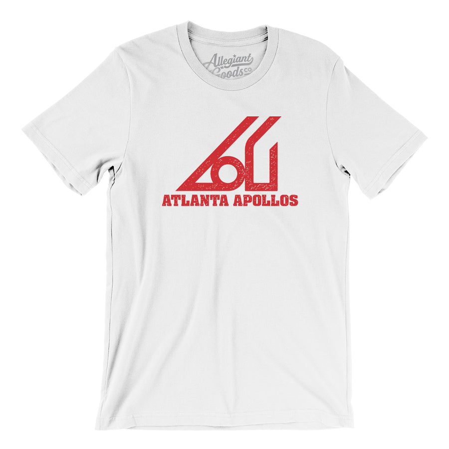  Atlanta Georgia GA Vintage Sports Design Red Print T-Shirt :  Sports & Outdoors