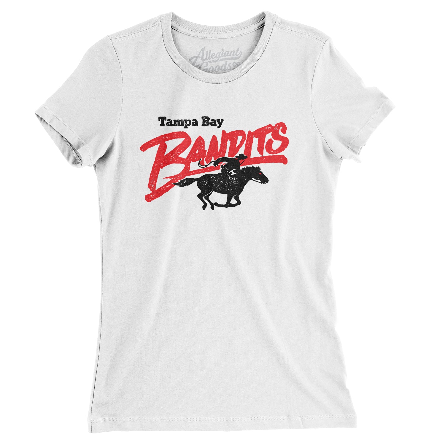 theBigGuavaTshirts Tampa Bay Bandits USFL 80s Retro Tampa Bay Football V5 T Shirt Ladies Tanktop / White / X-Large