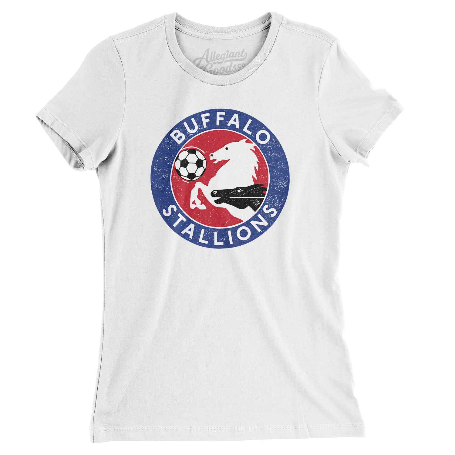 Mtr Buffalo Stallions Soccer Women's T-Shirt White / 2XL