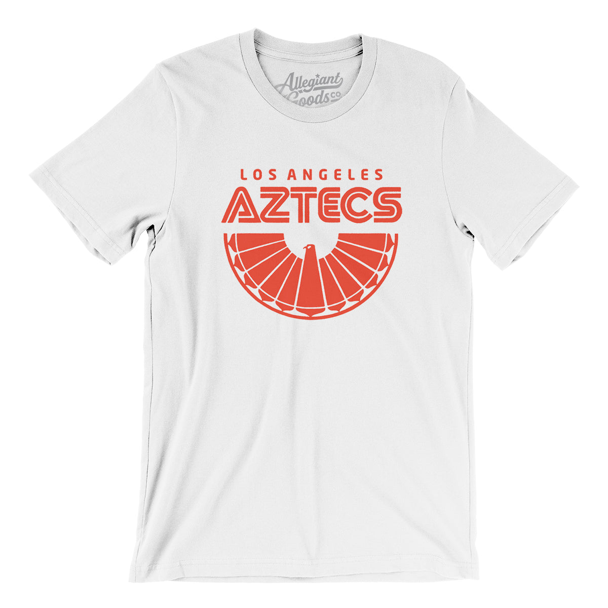 Los Angeles Aztecs Football Soccer Shirt Jersey White — BORIZ