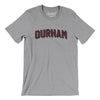 Durham Varsity Men/Unisex T-Shirt-Athletic Heather-Allegiant Goods Co. Vintage Sports Apparel