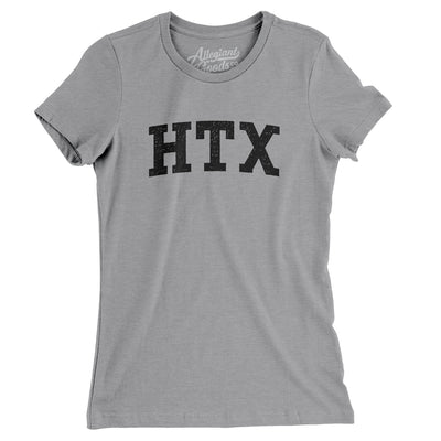 Htx Varsity Women's T-Shirt-Athletic Heather-Allegiant Goods Co. Vintage Sports Apparel