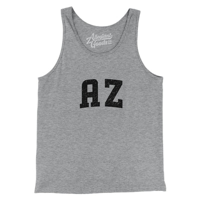 AZ Varsity Men/Unisex Tank Top-Athletic Heather-Allegiant Goods Co. Vintage Sports Apparel