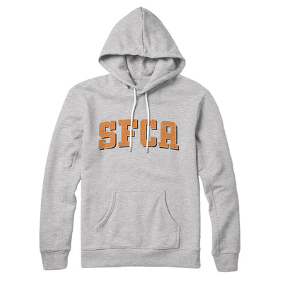 Sfca Varsity Hoodie-Athletic Heather-Allegiant Goods Co. Vintage Sports Apparel