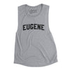 Eugene Oregon Varsity Women's Flowey Scoopneck Muscle Tank-Athletic Heather-Allegiant Goods Co. Vintage Sports Apparel