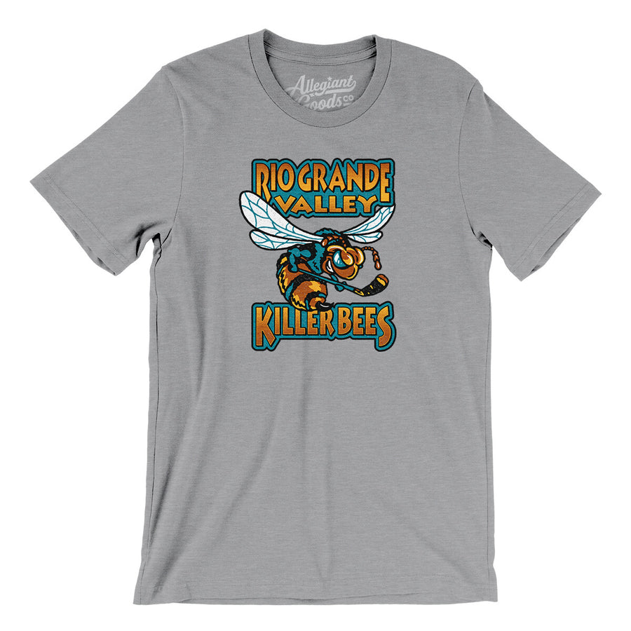 Mtr Rio Grande Valley Killer Bees Hockey Men/Unisex T-Shirt Athletic Heather / XL