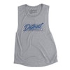 Detroit Retro Women's Flowey Scoopneck Muscle Tank-Athletic Heather-Allegiant Goods Co. Vintage Sports Apparel