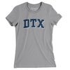 Dtx Varsity Women's T-Shirt-Athletic Heather-Allegiant Goods Co. Vintage Sports Apparel