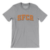 Sfca Varsity Men/Unisex T-Shirt-Athletic Heather-Allegiant Goods Co. Vintage Sports Apparel