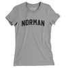 Norman Varsity Women's T-Shirt-Athletic Heather-Allegiant Goods Co. Vintage Sports Apparel