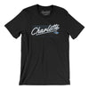 Charlotte Retro Men/Unisex T-Shirt-Black-Allegiant Goods Co. Vintage Sports Apparel