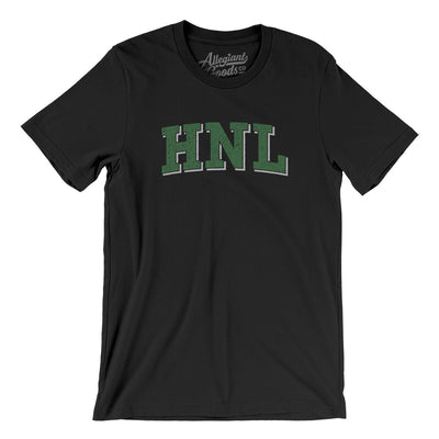 Hnl Varsity Men/Unisex T-Shirt-Black-Allegiant Goods Co. Vintage Sports Apparel