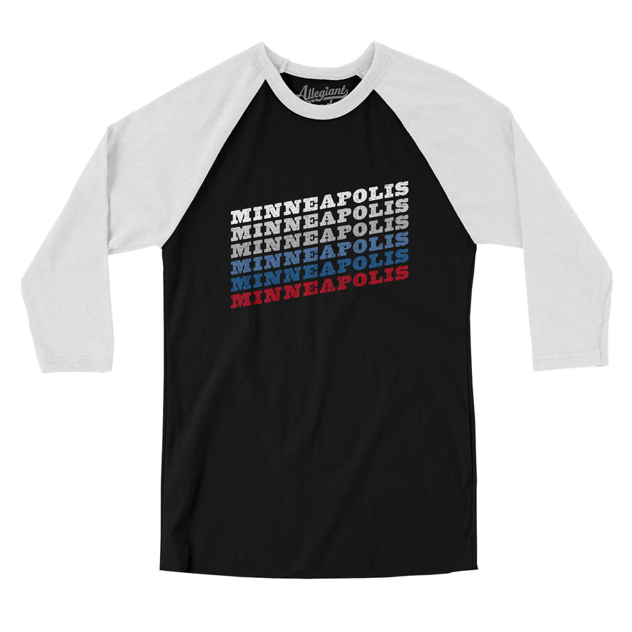 Camiseta de manga larga raglán de rendimiento de la colección auténtica de  juego de los Minnesota