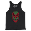 David Puddy Devil Face Paint Men/Unisex Tank Top-Charcoal Black TriBlend-Allegiant Goods Co. Vintage Sports Apparel