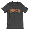 Sfca Varsity Men/Unisex T-Shirt-Dark Grey Heather-Allegiant Goods Co. Vintage Sports Apparel