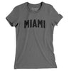 Miami Varsity Women's T-Shirt-Deep Heather-Allegiant Goods Co. Vintage Sports Apparel