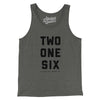 Cleveland 216 Men/Unisex Tank Top-Deep Heather-Allegiant Goods Co. Vintage Sports Apparel