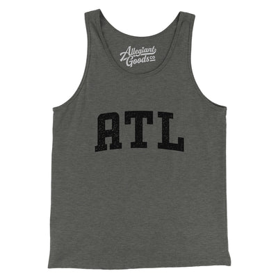 ATL Varsity Men/Unisex Tank Top-Deep Heather-Allegiant Goods Co. Vintage Sports Apparel