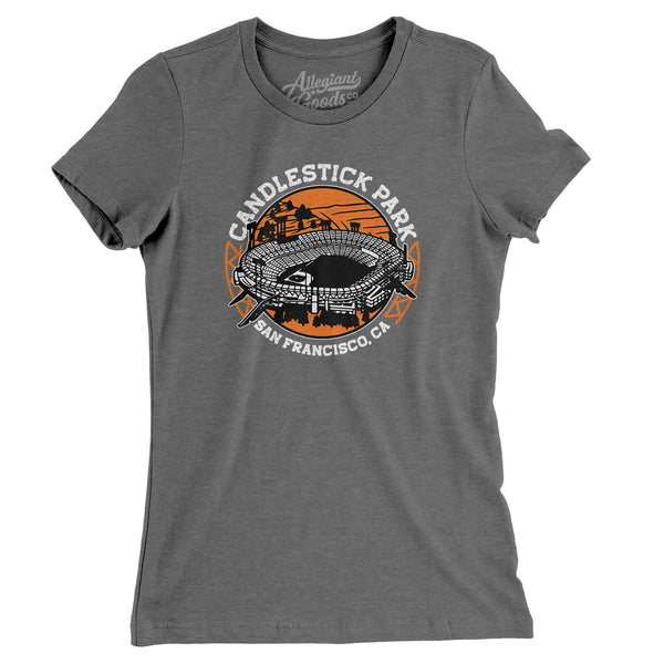 Candlestick Park Women's T-Shirt - Allegiant Goods Co.