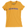 Baton Rouge Varsity Women's T-Shirt-Gold-Allegiant Goods Co. Vintage Sports Apparel