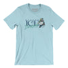 Dayton Ice Bandits Men/Unisex T-Shirt-Heather Ice Blue-Allegiant Goods Co. Vintage Sports Apparel