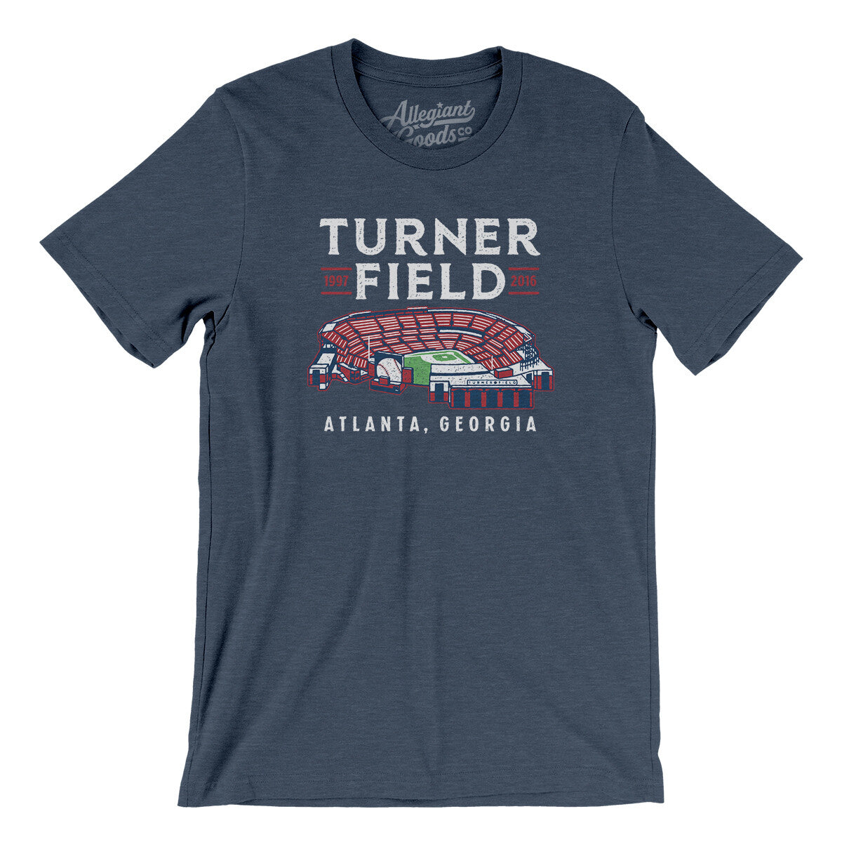 Mtr Turner Field Men/Unisex T-Shirt Athletic Heather / M