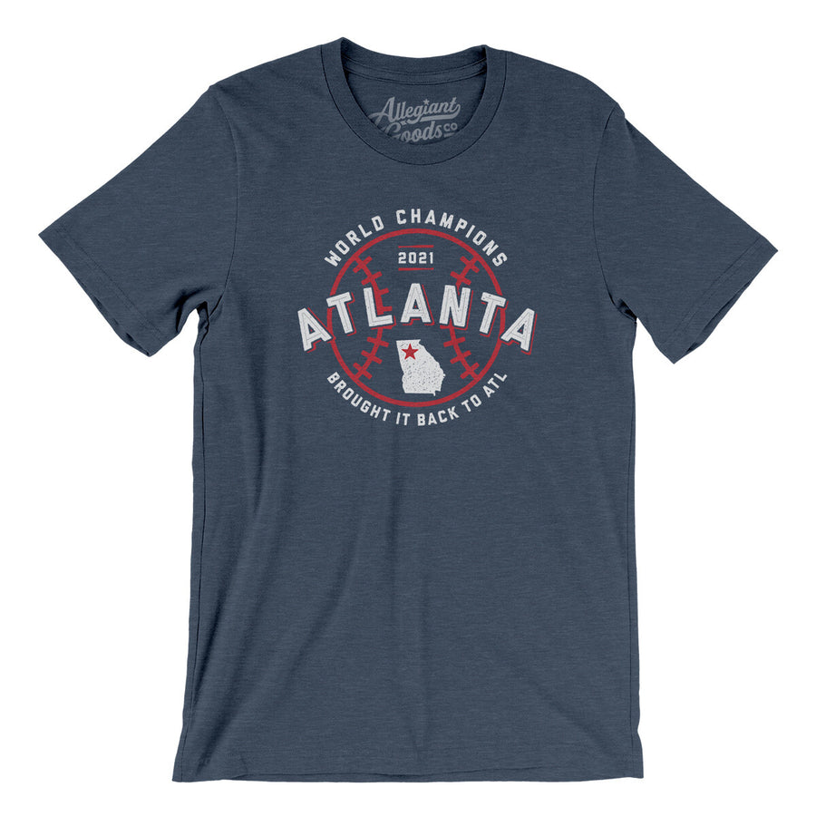 Vintage Atlanta Braves World Champions Shirt Unisex T Shirt Shirt