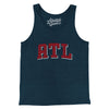 ATL Varsity Men/Unisex Tank Top-Heather Navy-Allegiant Goods Co. Vintage Sports Apparel