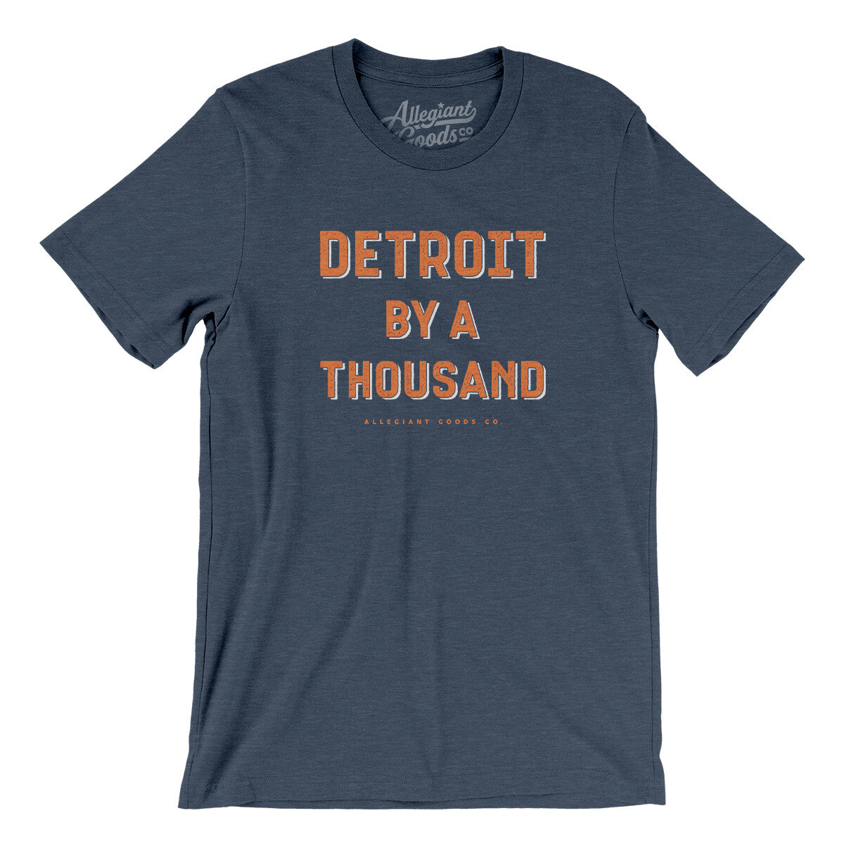 Mtr Detroit by A Thousand Men/Unisex T-Shirt Heather Red / 2XL