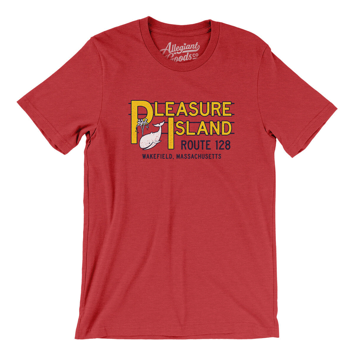 Mtr Pirates World Amusement Park Men/Unisex T-Shirt Heather Red / M