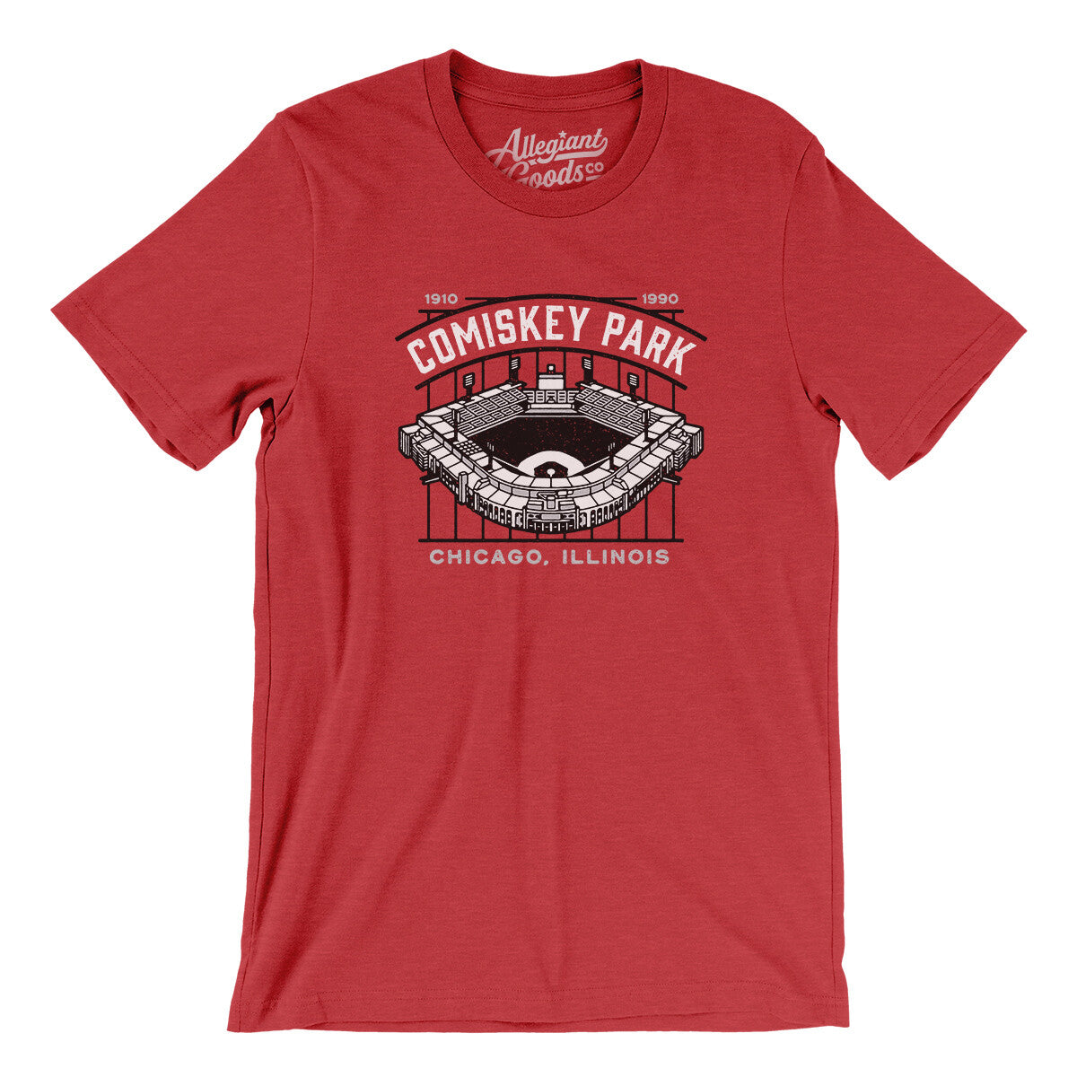 Comiskey Park Men/Unisex Raglan 3/4 Sleeve T-Shirt - Allegiant Goods Co.