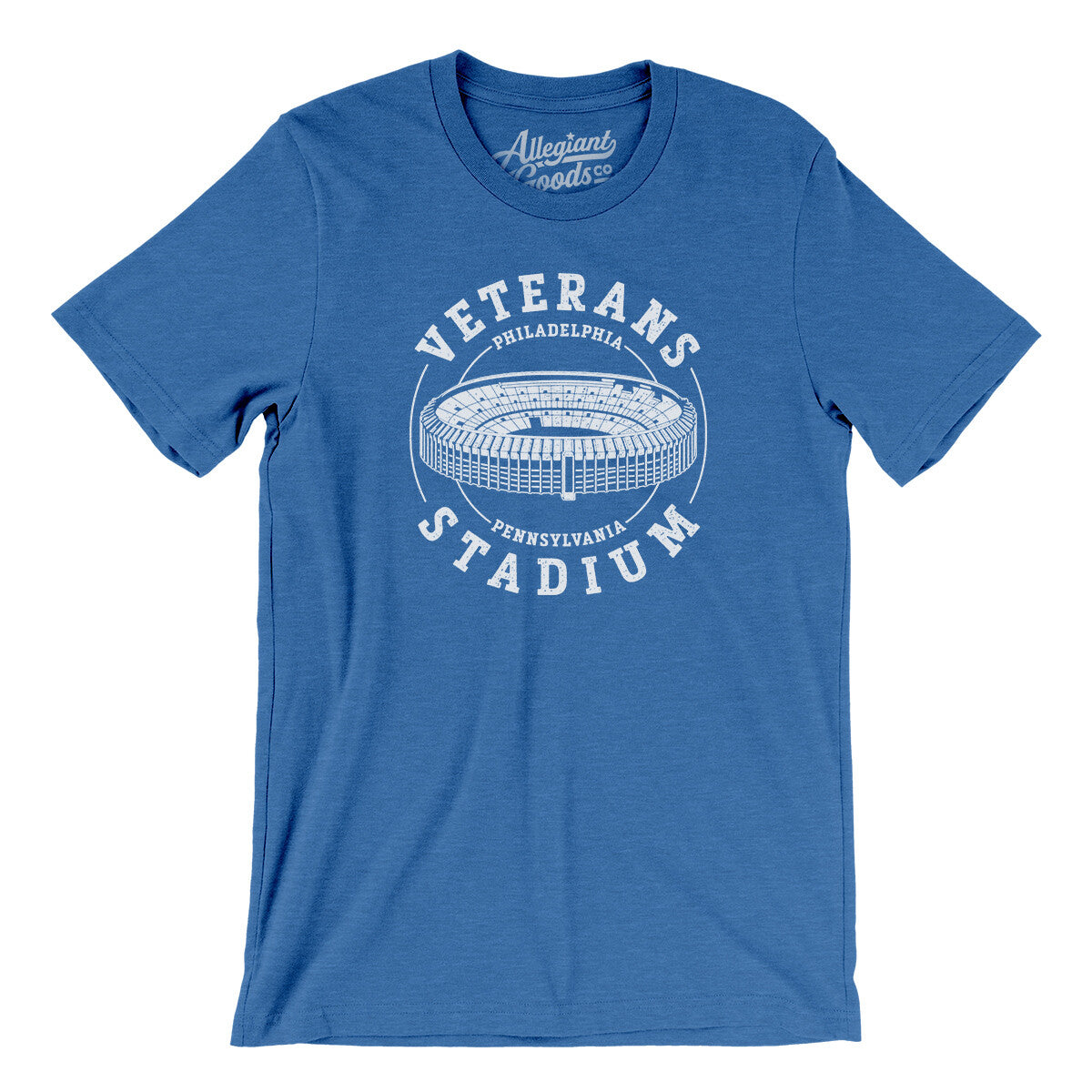 Veterans Stadium Philadelphia Baseball Royal Blue Women's T-Shirt