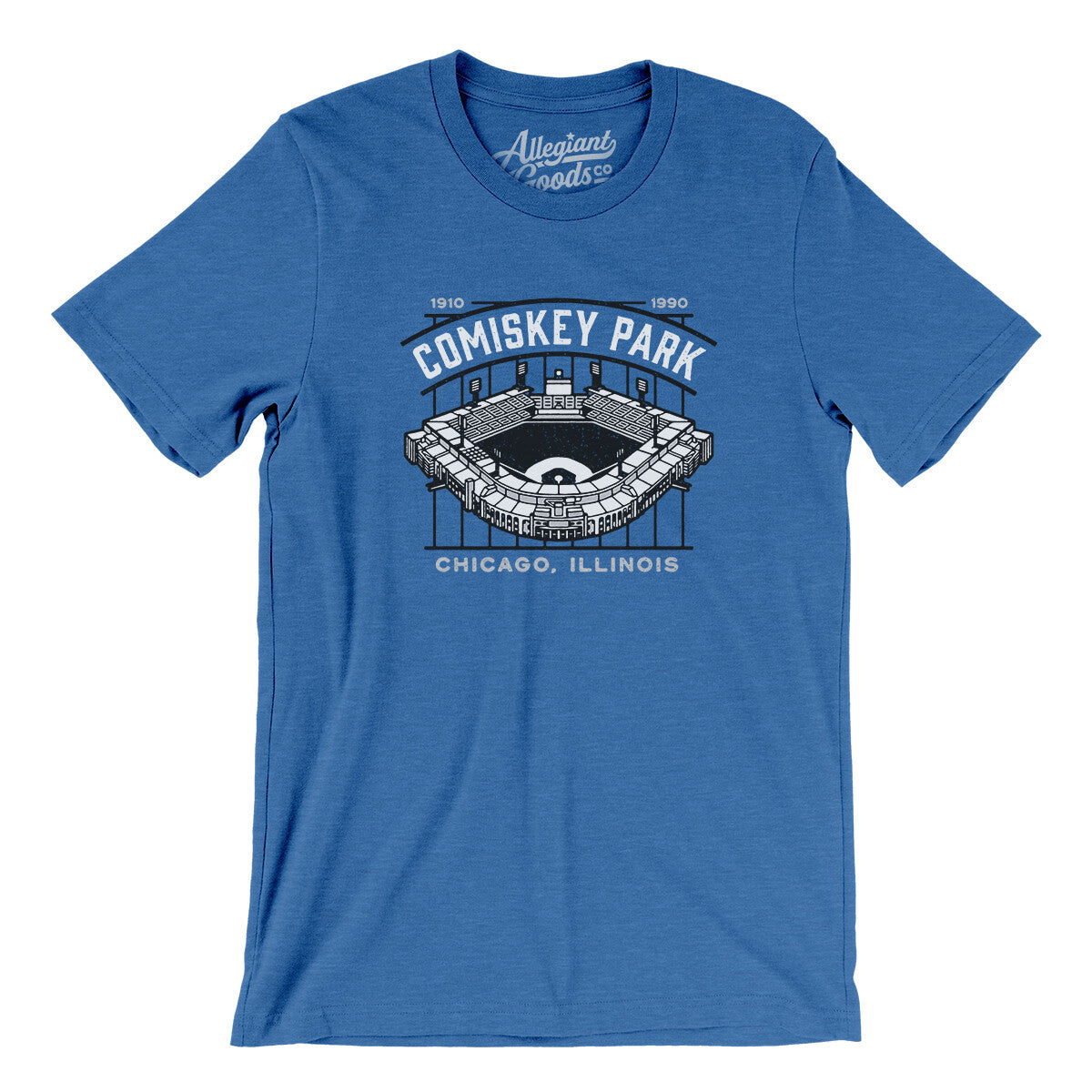 Comiskey Park Men/Unisex Raglan 3/4 Sleeve T-Shirt - Allegiant Goods Co.