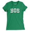 BOS Varsity Women's T-Shirt-Kelly-Allegiant Goods Co. Vintage Sports Apparel