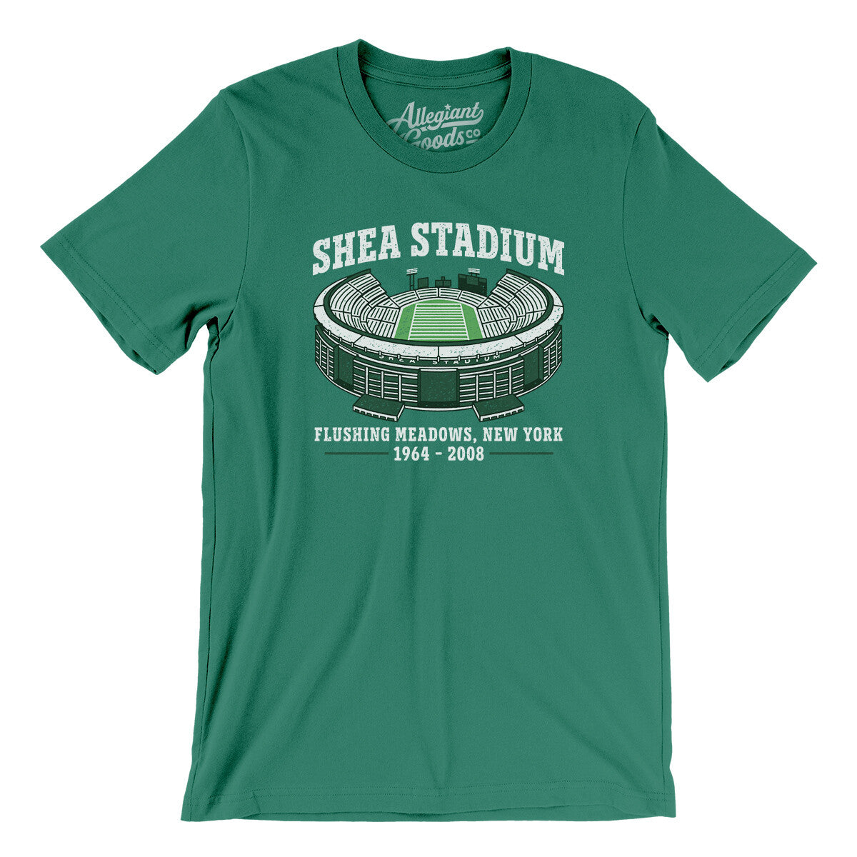 on Demand Shea Stadium New York Unisex Retro T-Shirt S