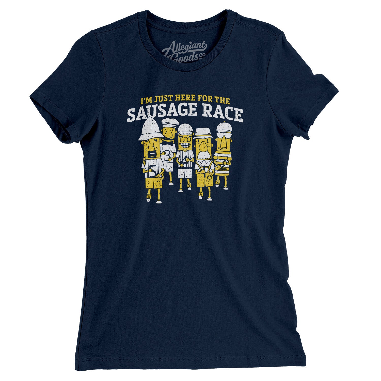 I'm Just Here For The Sausage Race Women's T-Shirt - Allegiant