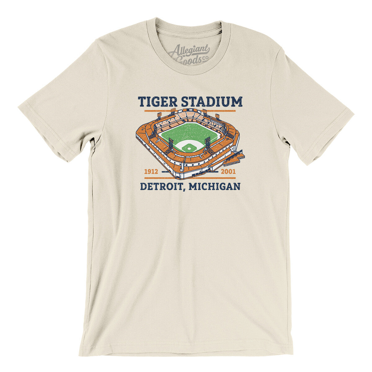 Mtr Tiger Stadium Men/Unisex T-Shirt Navy / S