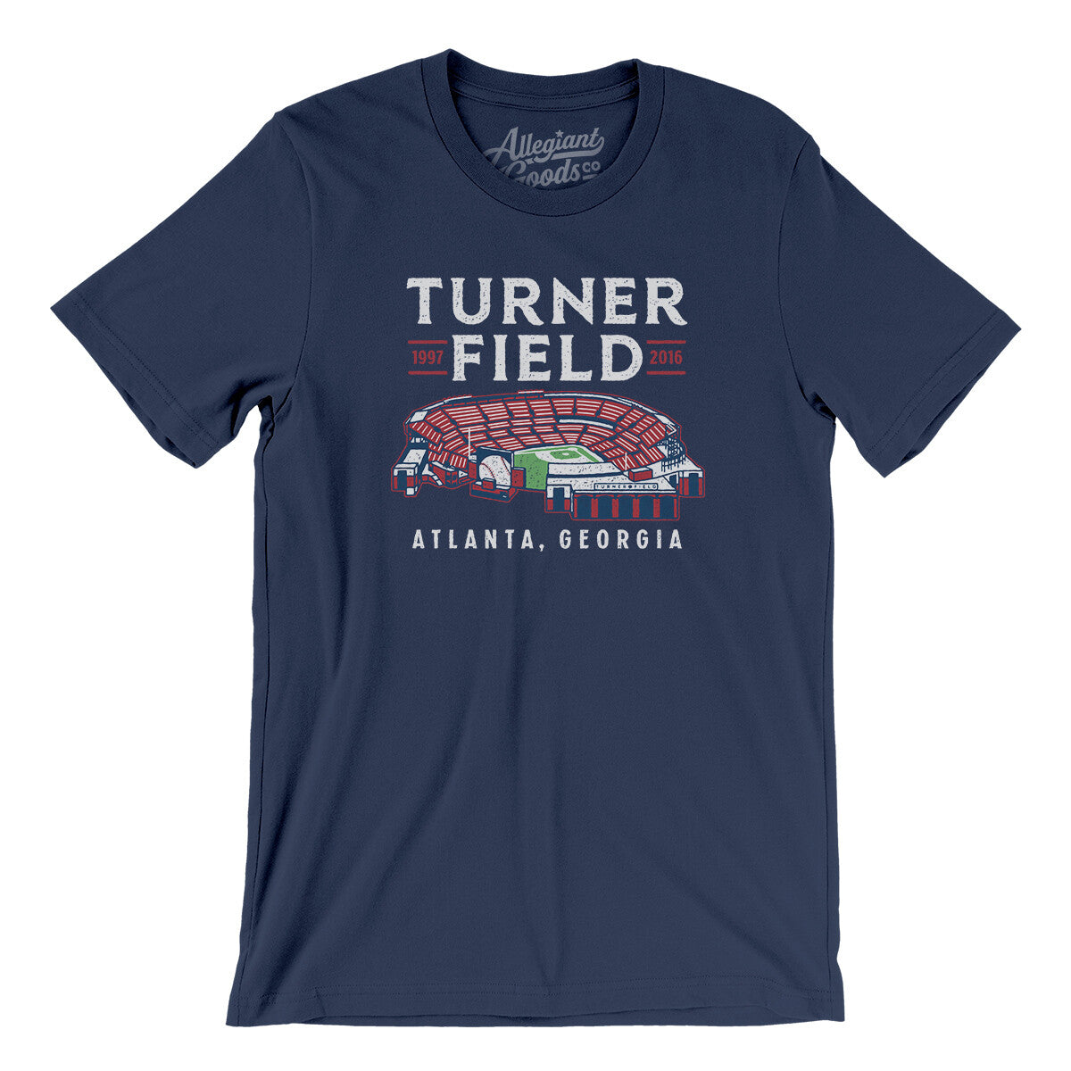 Mtr Turner Field Men/Unisex T-Shirt Navy / M