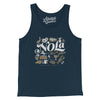 Nola Things Men/Unisex Tank Top-Navy-Allegiant Goods Co. Vintage Sports Apparel