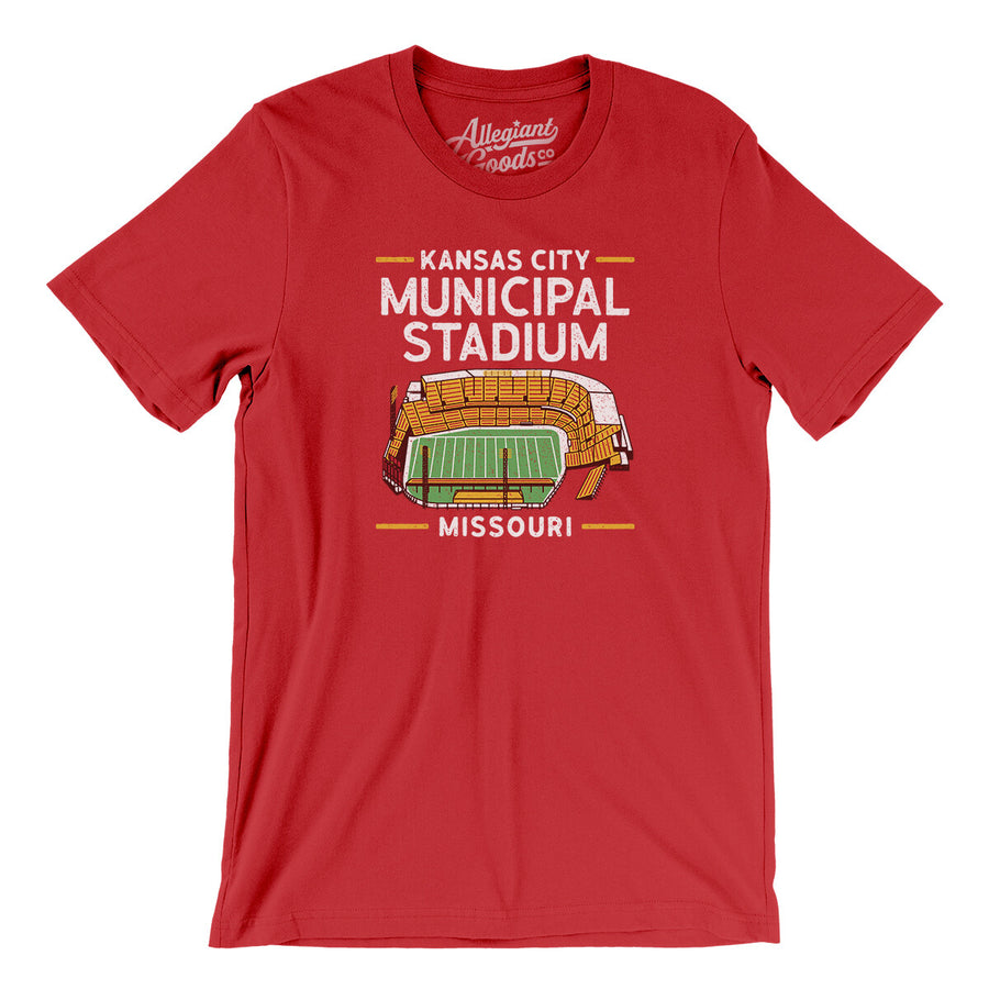 Municipal Stadium Kansas City Unisex Retro T-shirt