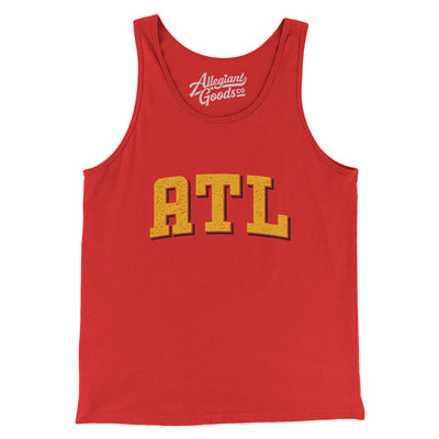 ATL Varsity Men/Unisex Tank Top-Red-Allegiant Goods Co. Vintage Sports Apparel