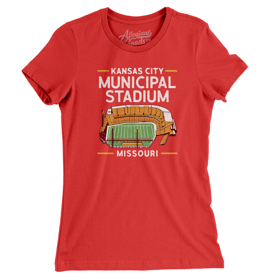 Municipal Stadium Kansas City Unisex Retro T-shirt