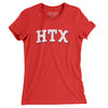 Htx Varsity Women's T-Shirt-Red-Allegiant Goods Co. Vintage Sports Apparel