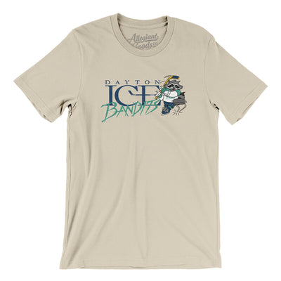 Dayton Ice Bandits Men/Unisex T-Shirt-Soft Cream-Allegiant Goods Co. Vintage Sports Apparel