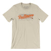 Baltimore Retro Men/Unisex T-Shirt-Soft Cream-Allegiant Goods Co. Vintage Sports Apparel