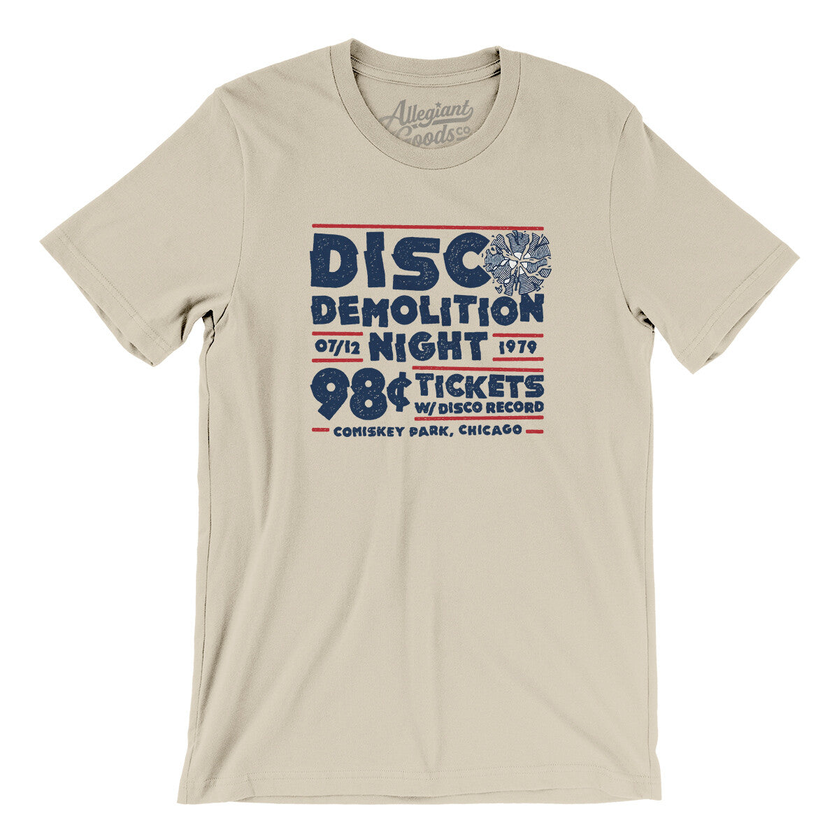 Disco Demolition T-Shirt Sunset