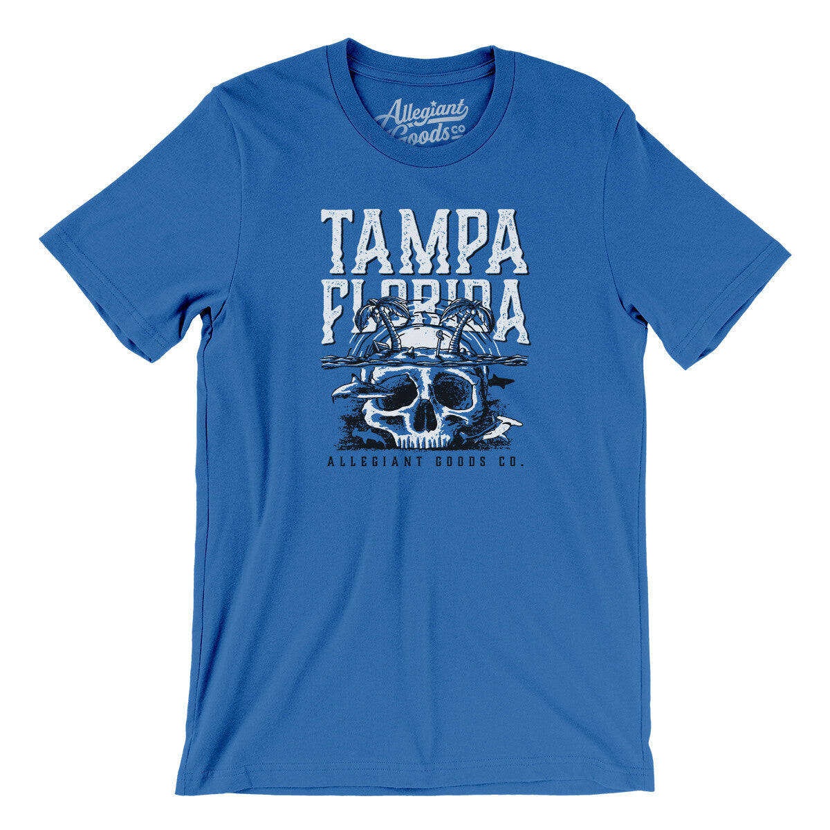 TPA Pirate Ship Tampa logo shirt- Men's Crew Neck, Gasparilla